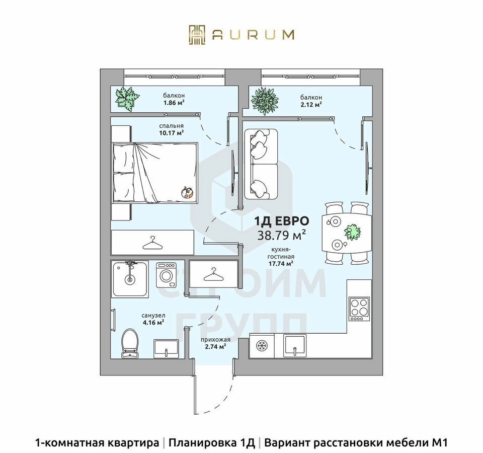 квартира г Ковров ул Озерная з/у 35 фото 1