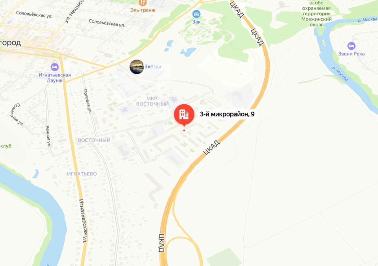 торговое помещение городской округ Одинцовский г Звенигород 3-й мкр-н, 9, район Восточный фото 2