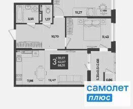 квартира г Краснодар ул Штурвальная 10 фото 1