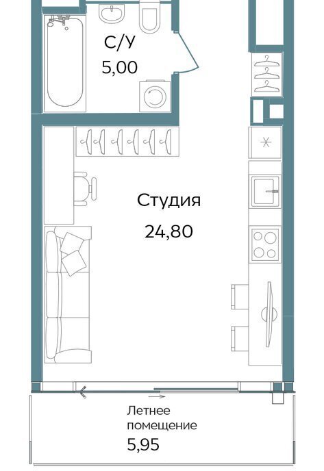 квартира г Саки курортный кластер Темпо фото 1