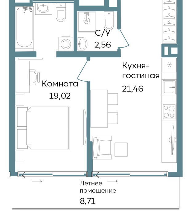 квартира г Саки курортный кластер Темпо фото 1