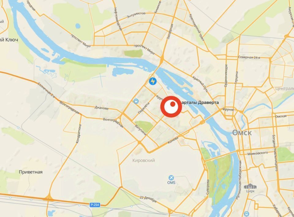 квартира г Омск р-н Кировский фото 4