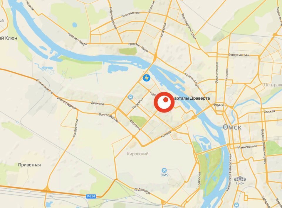 квартира г Омск р-н Кировский фото 4