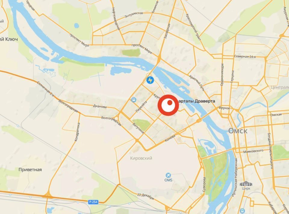 квартира г Омск р-н Кировский фото 4