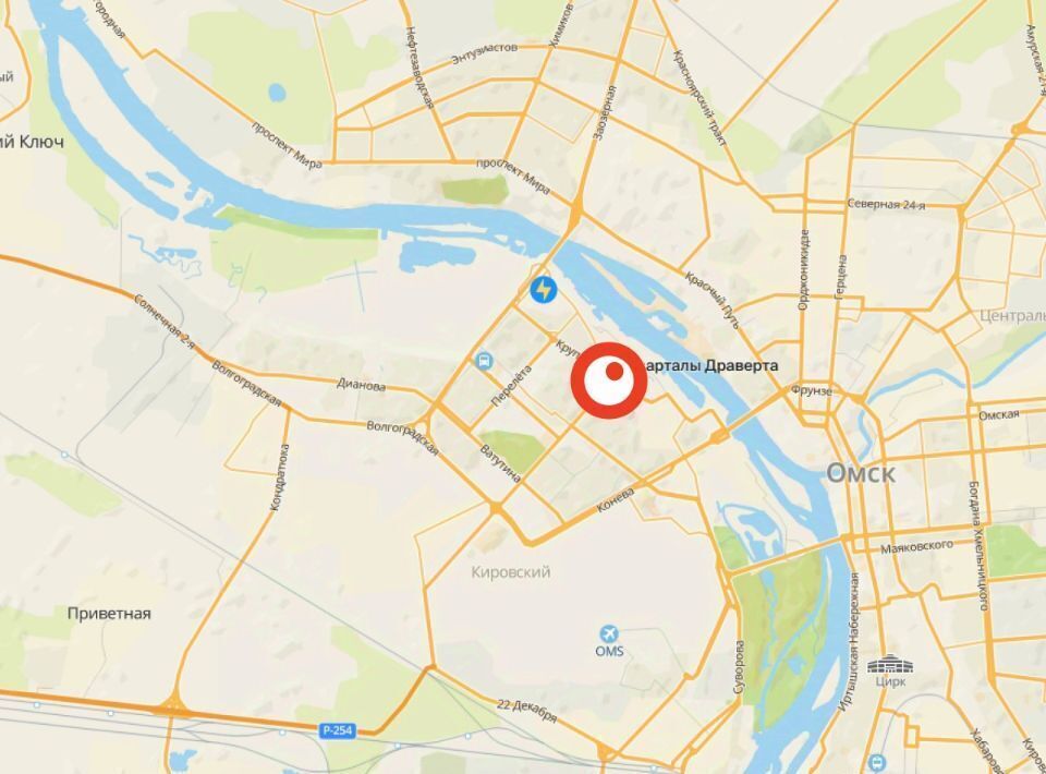 квартира г Омск р-н Кировский фото 4