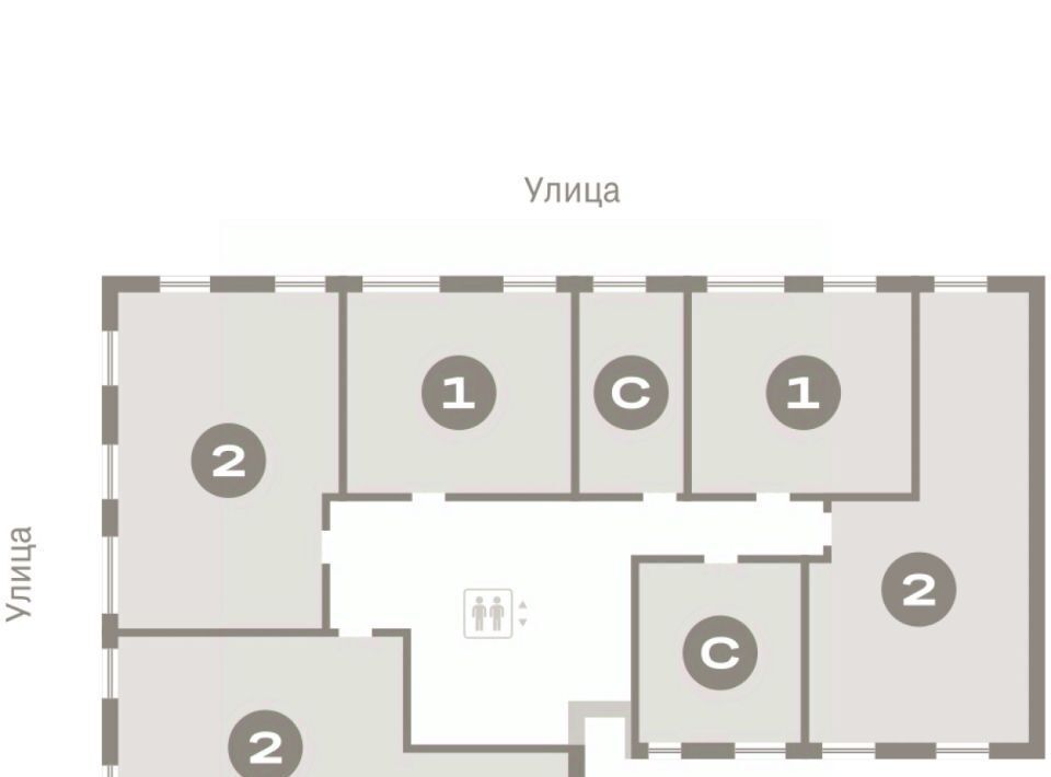 квартира г Омск р-н Кировский ул. Б. Г. Шаронова, 9 фото 2