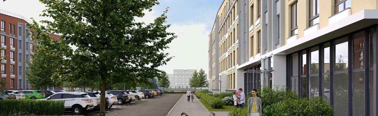 квартира г Санкт-Петербург п Шушары Звездная, Юг Таун жилой комплекс фото 5