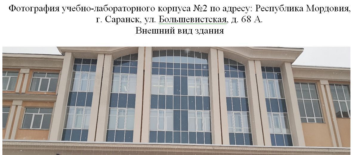 свободного назначения г Саранск р-н Ленинский ул Большевистская 68а фото 1