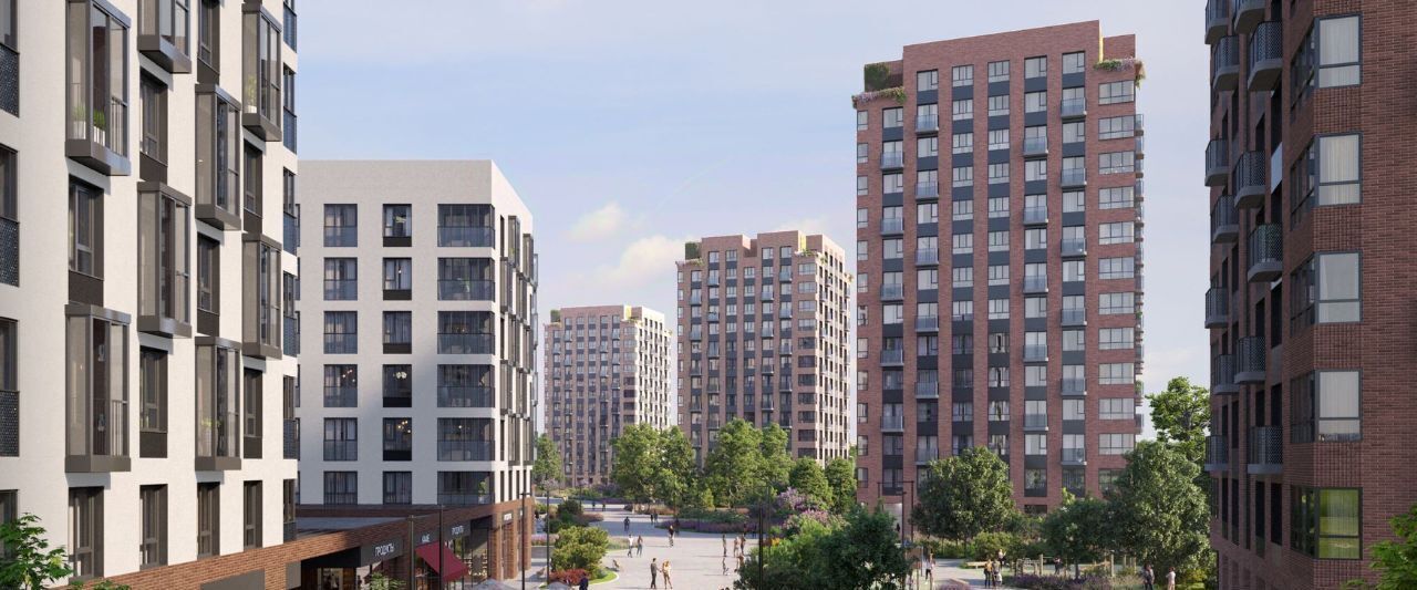 квартира г Москва ЖК Заречный Десна, Новые Ватутинки жилрайон фото 2