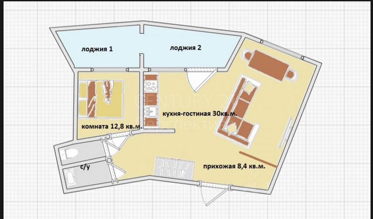 квартира г Москва метро Юго-Восточная пр-кт Волгоградский 183к/2 фото 26