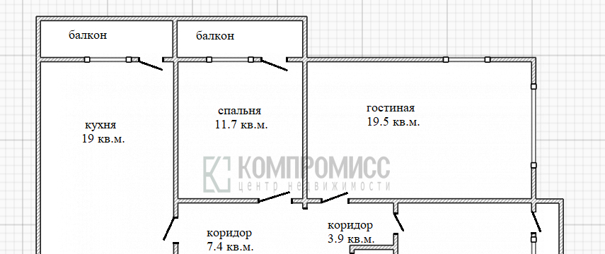 квартира г Краснодар ул им. Карякина 17 м-н, Краснодар, Московский фото 10