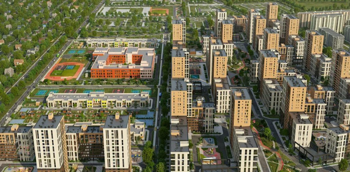 квартира г Краснодар р-н Прикубанский ул. Пригородная/Звенигородская/Луганская/Народная/им. Александра Покрышкина, лит. 18 фото 2