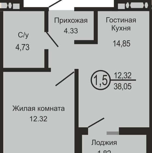 квартира г Оренбург р-н Ленинский ул Перовского ЖК «Новое Оренбуржье» фото 1