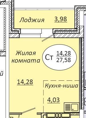 квартира г Новосибирск Золотая Нива ул 2-я Воинская 53 фото 2