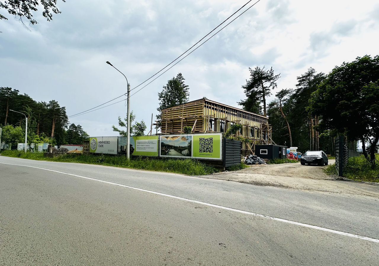 земля городской округ Наро-Фоминский г Апрелевка 26 км, КП Афинеево парк, 85, Киевское шоссе фото 4
