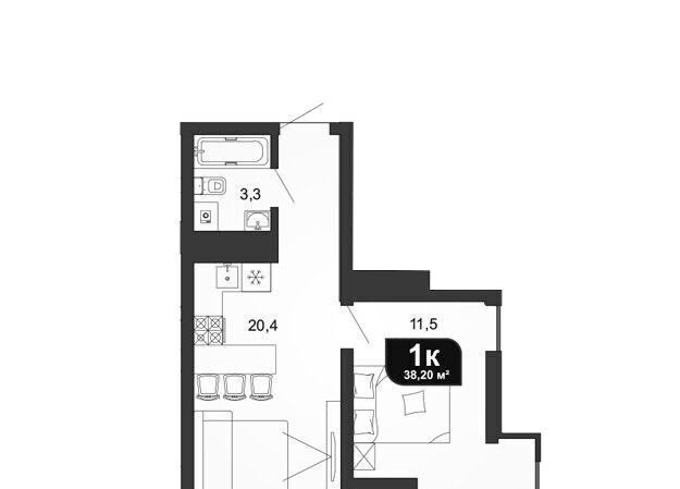квартира г Сочи р-н Хостинский микрорайон Бытха ул Ясногорская 16/2к 1 фото 6