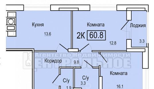 квартира г Смоленск р-н Заднепровский ул Восточная 1-я 5 фото 1