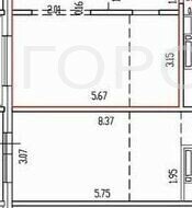 квартира г Барнаул тракт Павловский 307к/3 фото 1