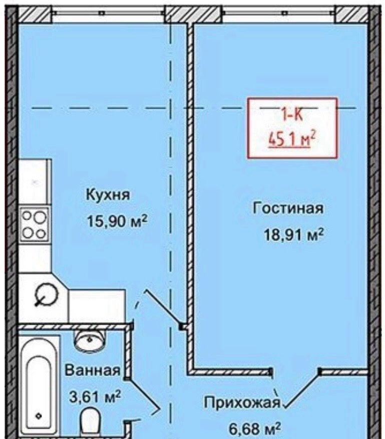 квартира г Избербаш ул Им Р.Зорге 44 фото 2