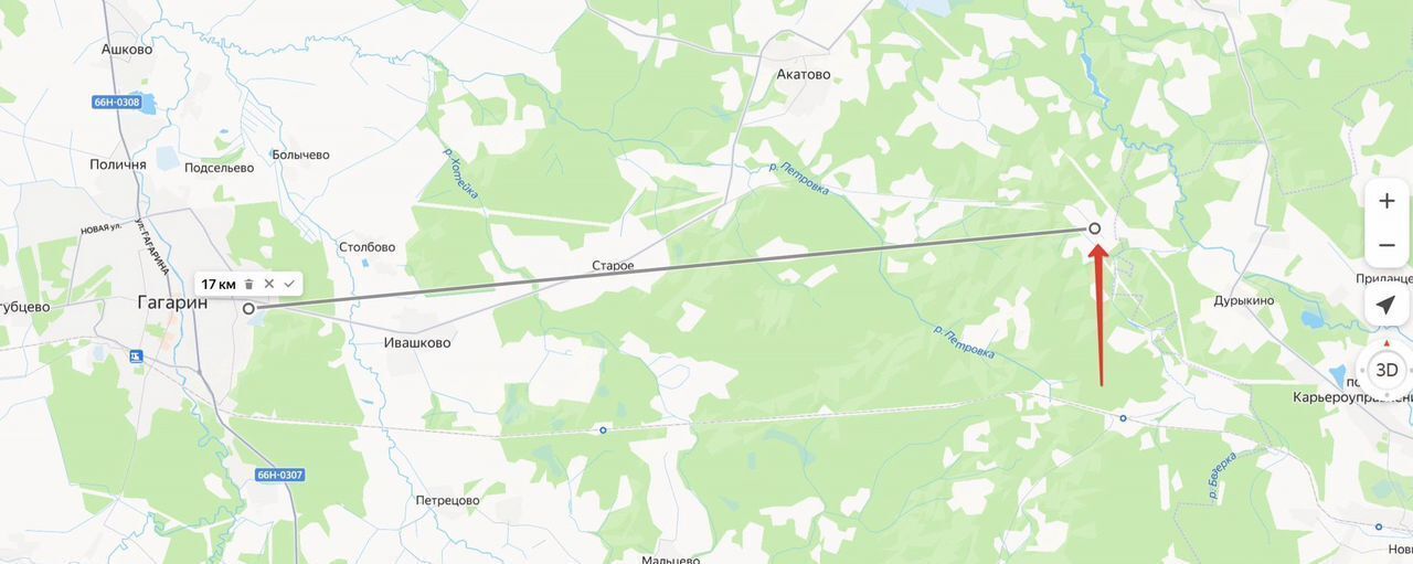 земля р-н Гагаринский г Гагарин Минское шоссе, 19 км, СНТ Радуга фото 2