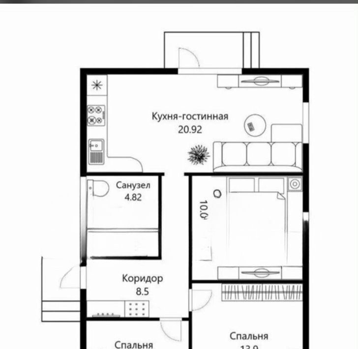дом г Краснодар р-н Центральный фото 2