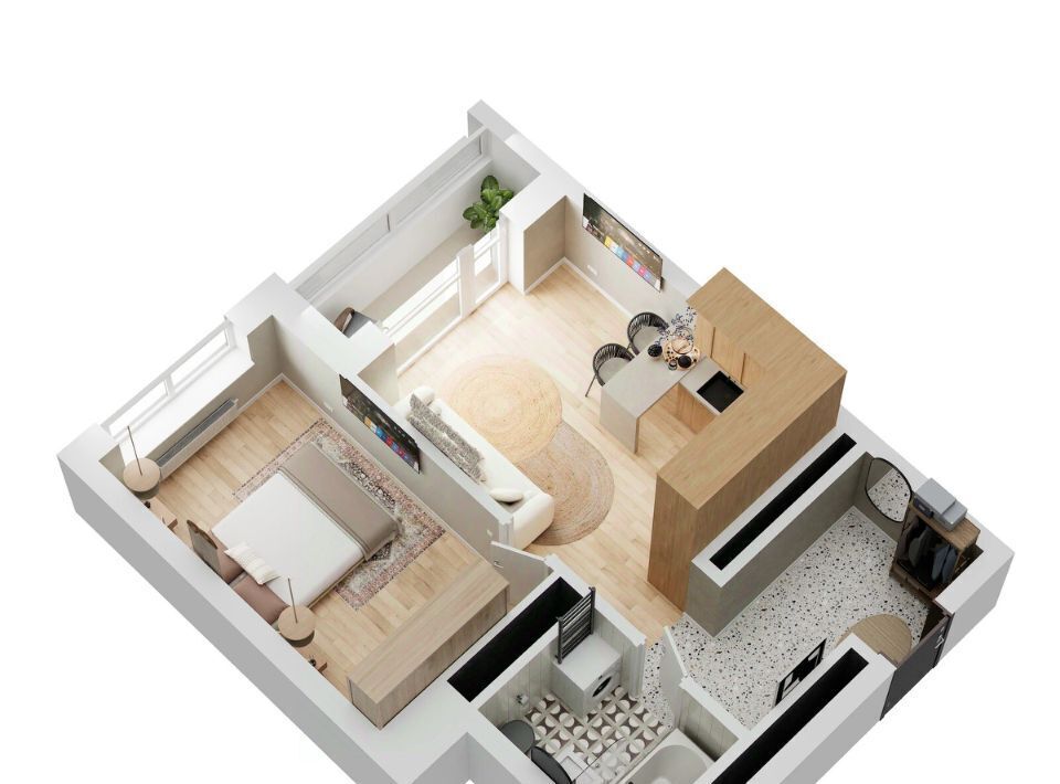 квартира г Екатеринбург ул Красных командиров 80 Проспект Космонавтов фото 3