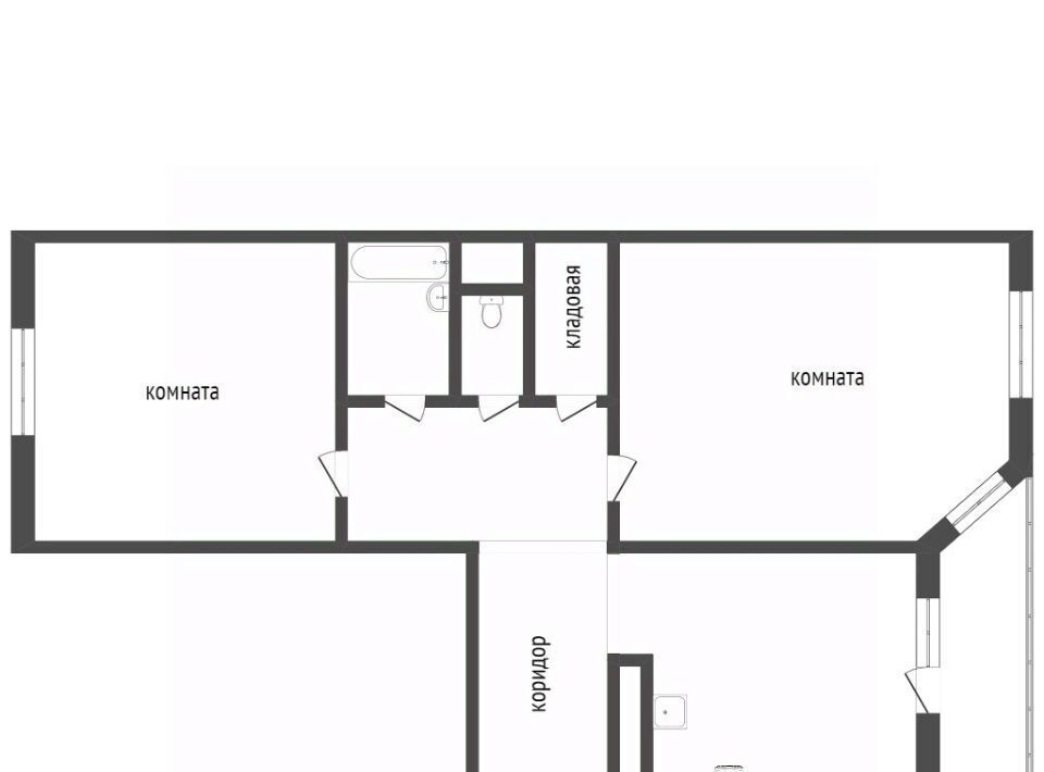 квартира г Сургут ул Югорская 15 28-й фото 1