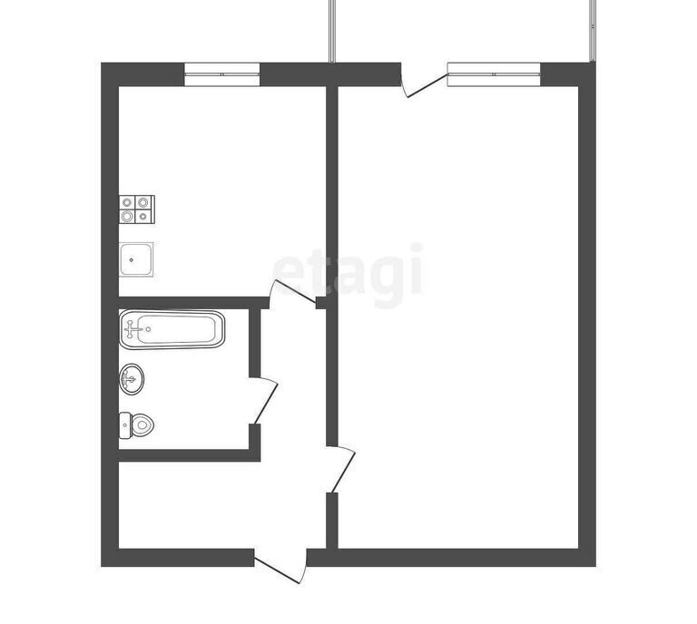 квартира г Томск ул Сибирская 114 фото 1