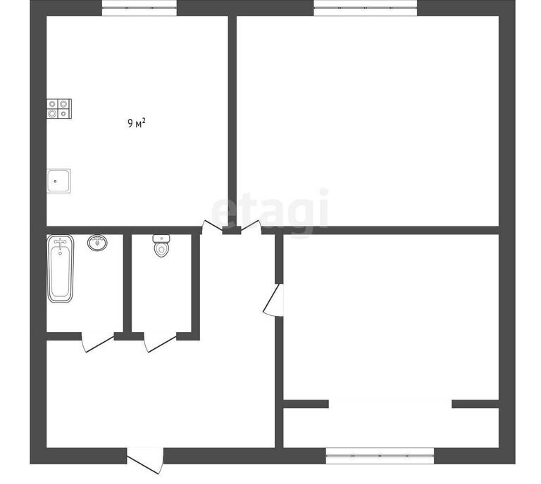 квартира г Пятигорск ул Адмиральского 8к/1 фото 1