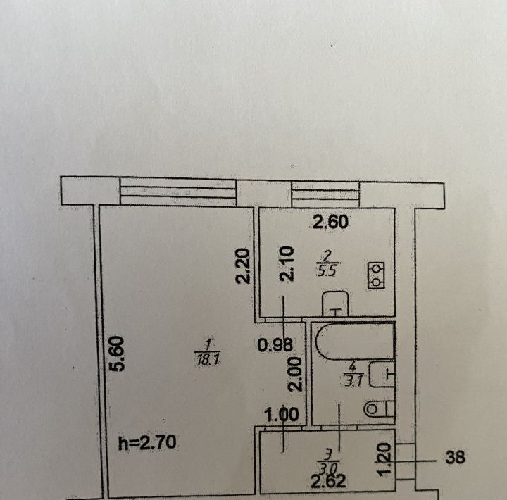 квартира г Казань ул Короленко 91/2 Казань, Северный Вокзал фото 20
