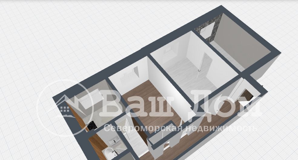 квартира г Североморск ул Сафонова 24 фото 3