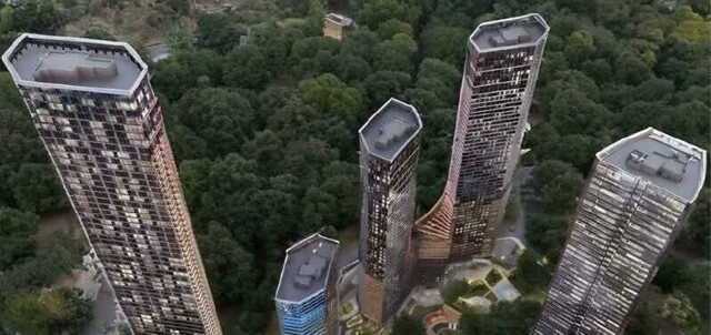Строящийся жилой дом фото