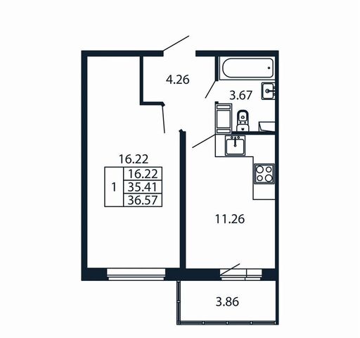 квартира дом 20 Девяткино фото