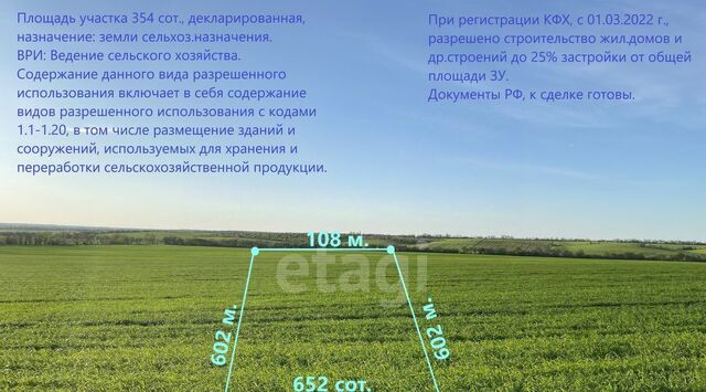 земля р-н Симферопольский с Урожайное фото