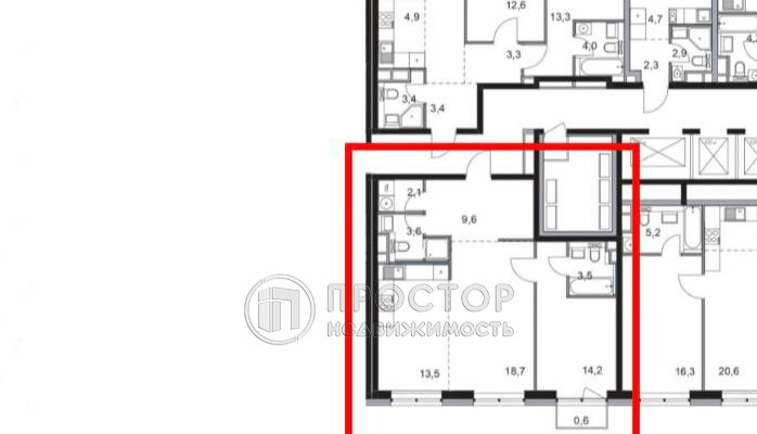 квартира г Москва метро Шелепиха проезд Причальный 10/1 фото 19