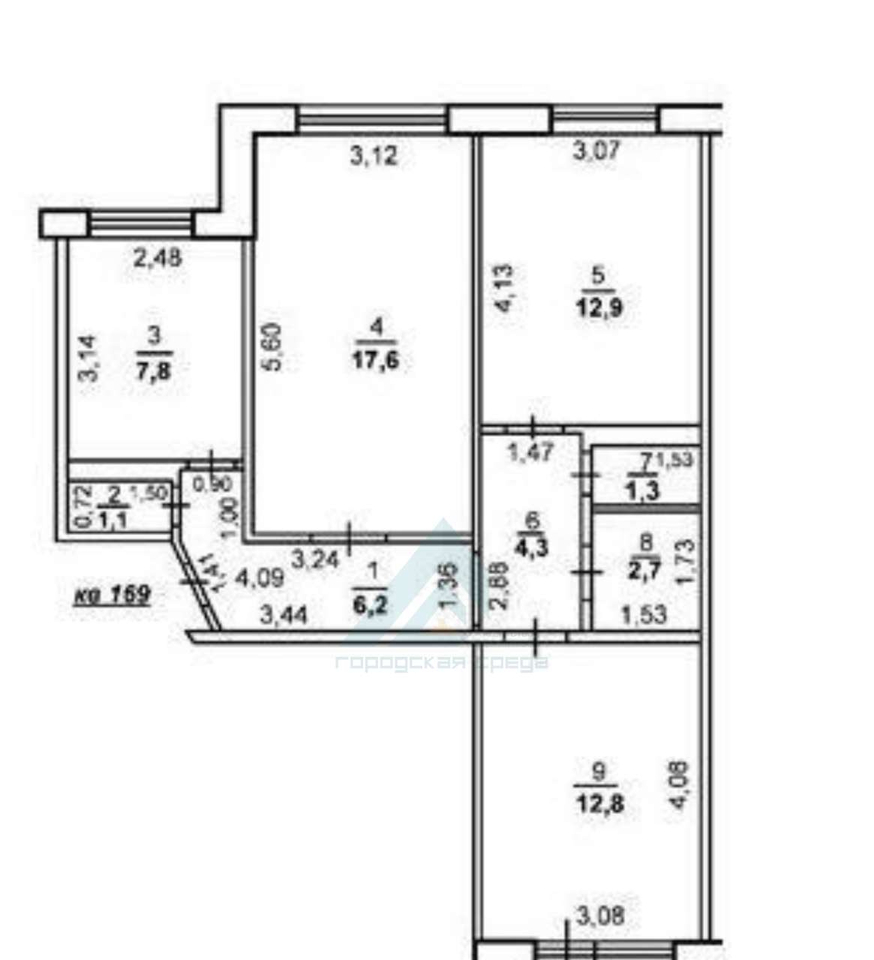 квартира г Оренбург Малая Земля ул Терешковой 263 фото 21