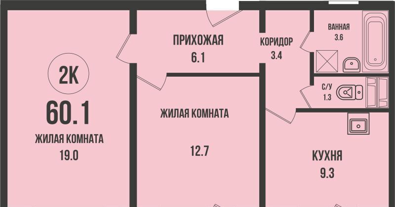 квартира г Новосибирск Заельцовская Династия жилой комплекс фото 1