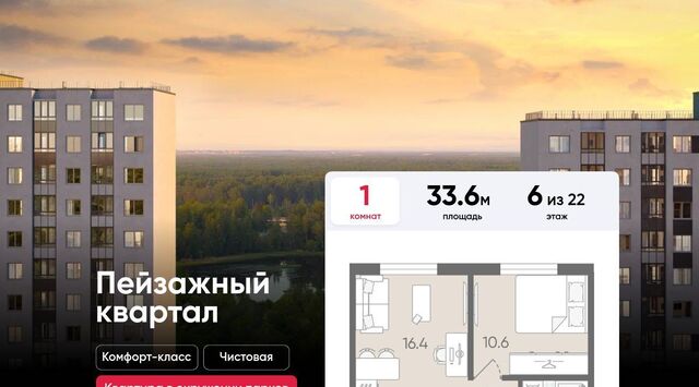 метро Академическая Пейзажный квартал Цветной Город жилой комплекс фото