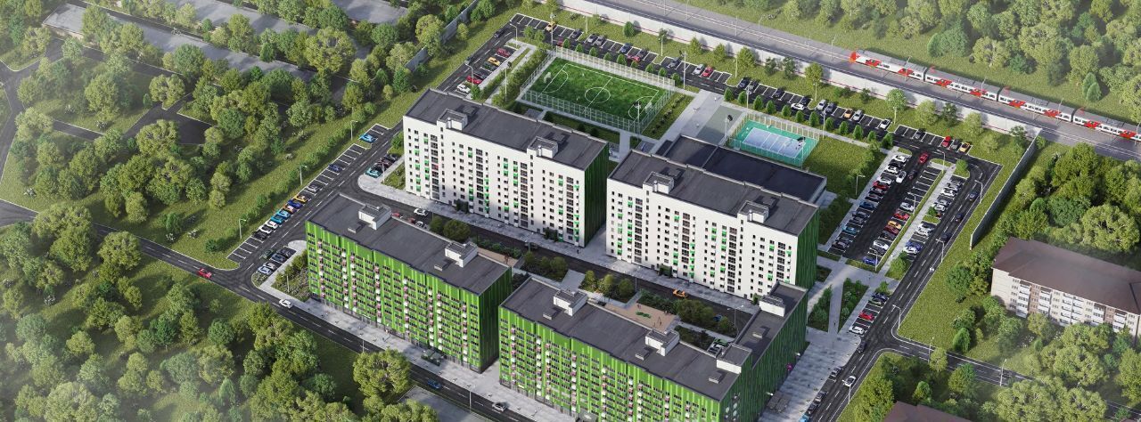 квартира городской округ Сергиево-Посадский г Хотьково Клевер жилой комплекс фото 9