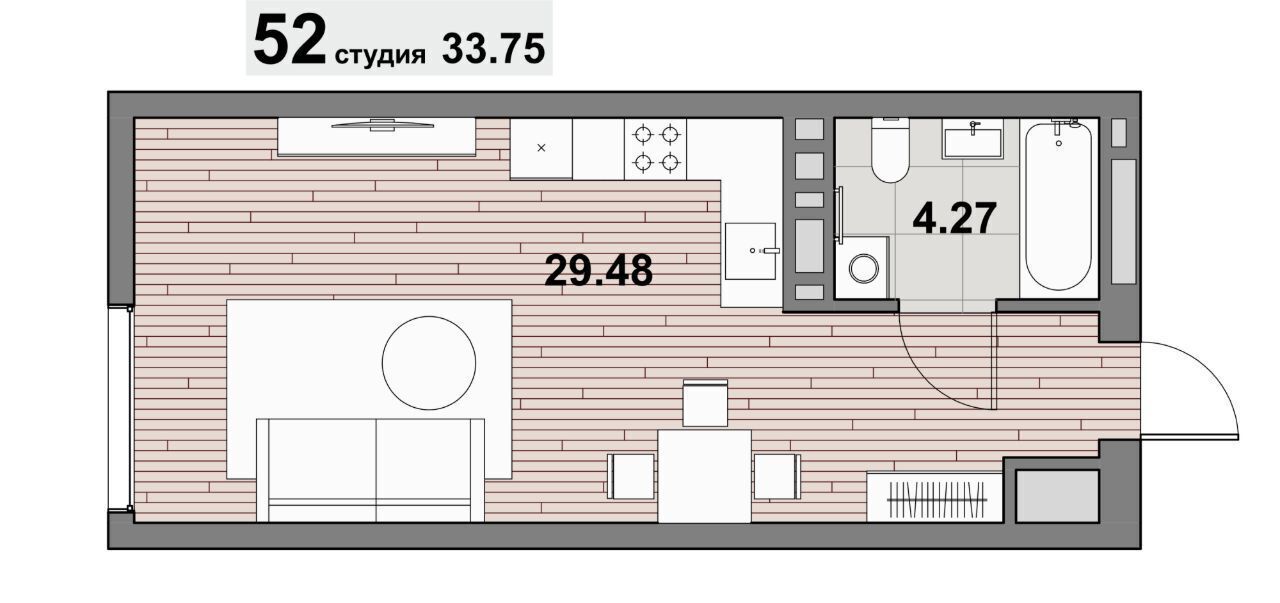 квартира р-н Зеленоградский г Зеленоградск ул Гагарина фото 1