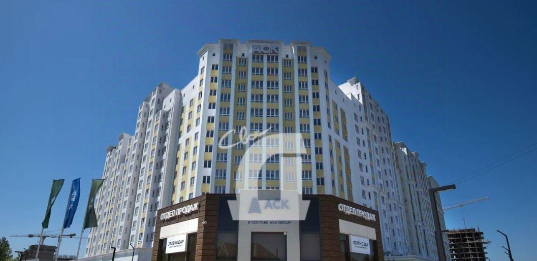 квартира г Краснодар р-н Прикубанский ул им. М.П. Шемякина 2 фото 9