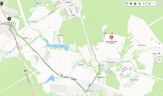 направление Павелецкое (юго-восток) ш Новокаширское 73 км, Ступино фото