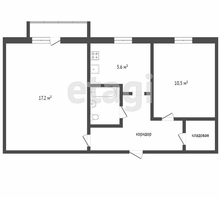 квартира г Петропавловск-Камчатский ул Кирдищева 15 фото 1
