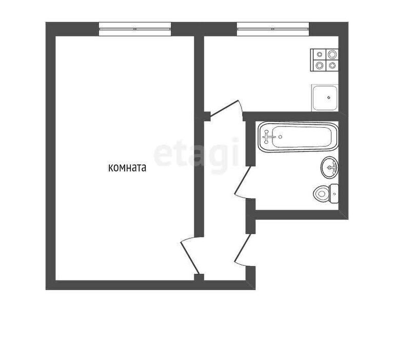 квартира г Петропавловск-Камчатский ул Океанская 92б фото 1
