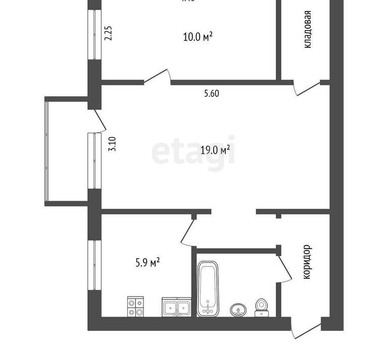 квартира г Петропавловск-Камчатский ул Арсеньева 4 фото 1