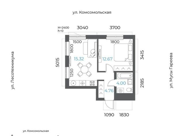 р-н Октябрьский микрорайон Глумилино-2 8-е Небо жилой комплекс фото