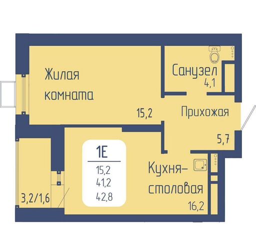 квартира р-н Октябрьский пр-кт Свободный корп. 1 фото