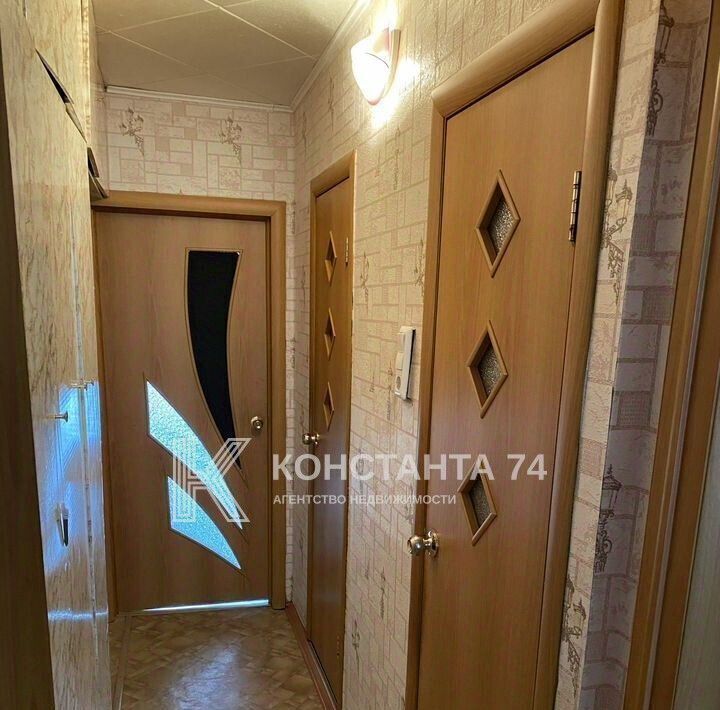 квартира г Челябинск р-н Калининский ул Братьев Кашириных 104а фото 10