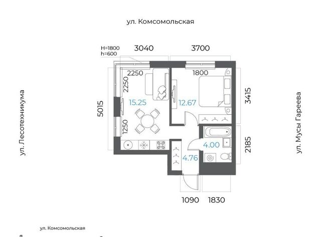 р-н Октябрьский микрорайон Глумилино-2 8-е Небо жилой комплекс фото