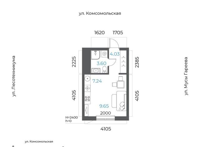 р-н Октябрьский микрорайон Глумилино-2 8-е Небо жилой комплекс фото